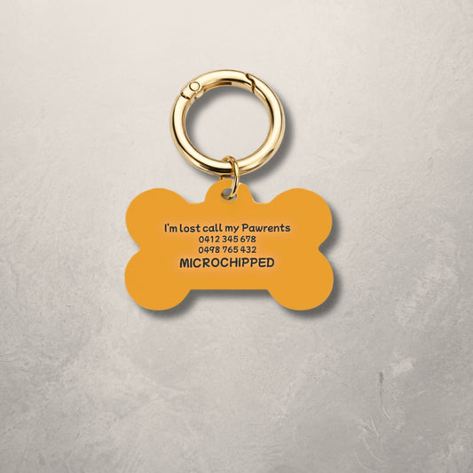 Ziggy Swirl Pet ID Tag