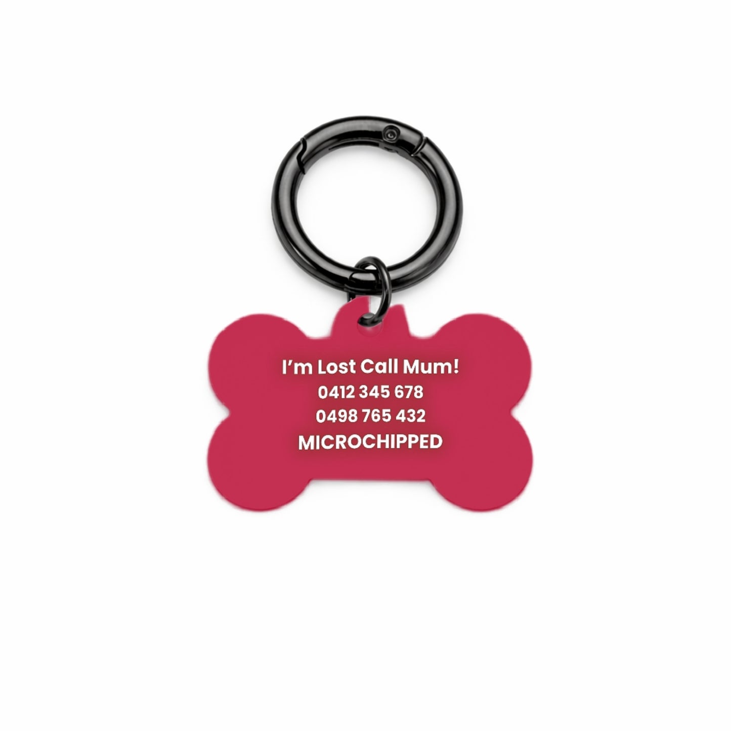 Sports Club Pet ID Tag