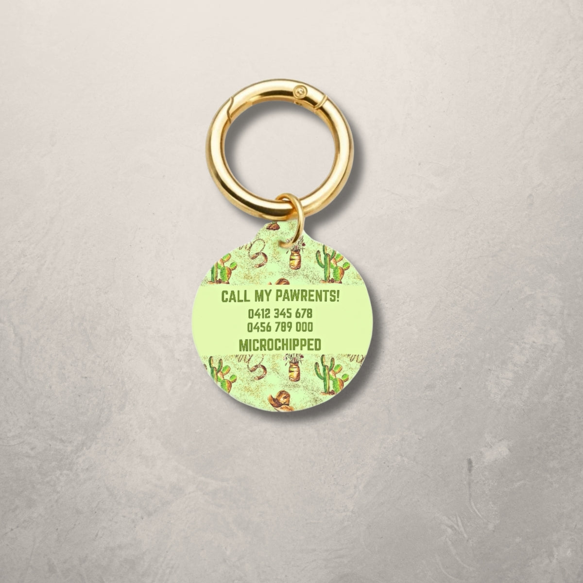 Outlaw Pet ID Tag