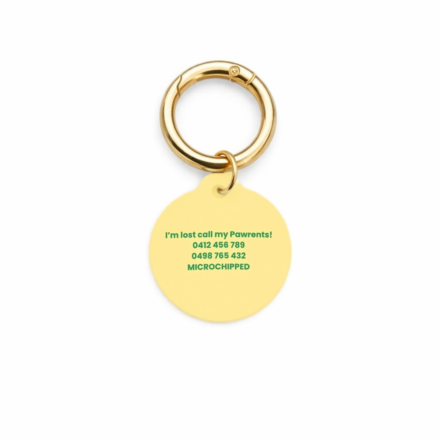 Spring Daisy Pet ID Tag