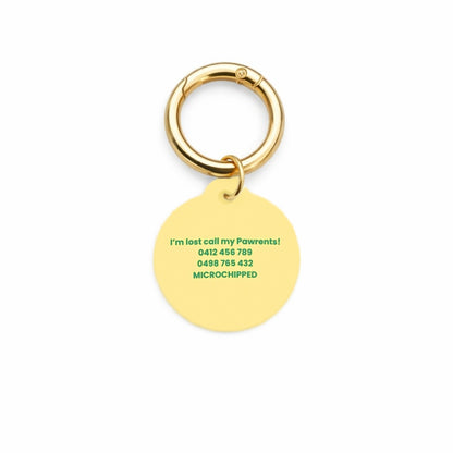 Spring Daisy Pet ID Tag