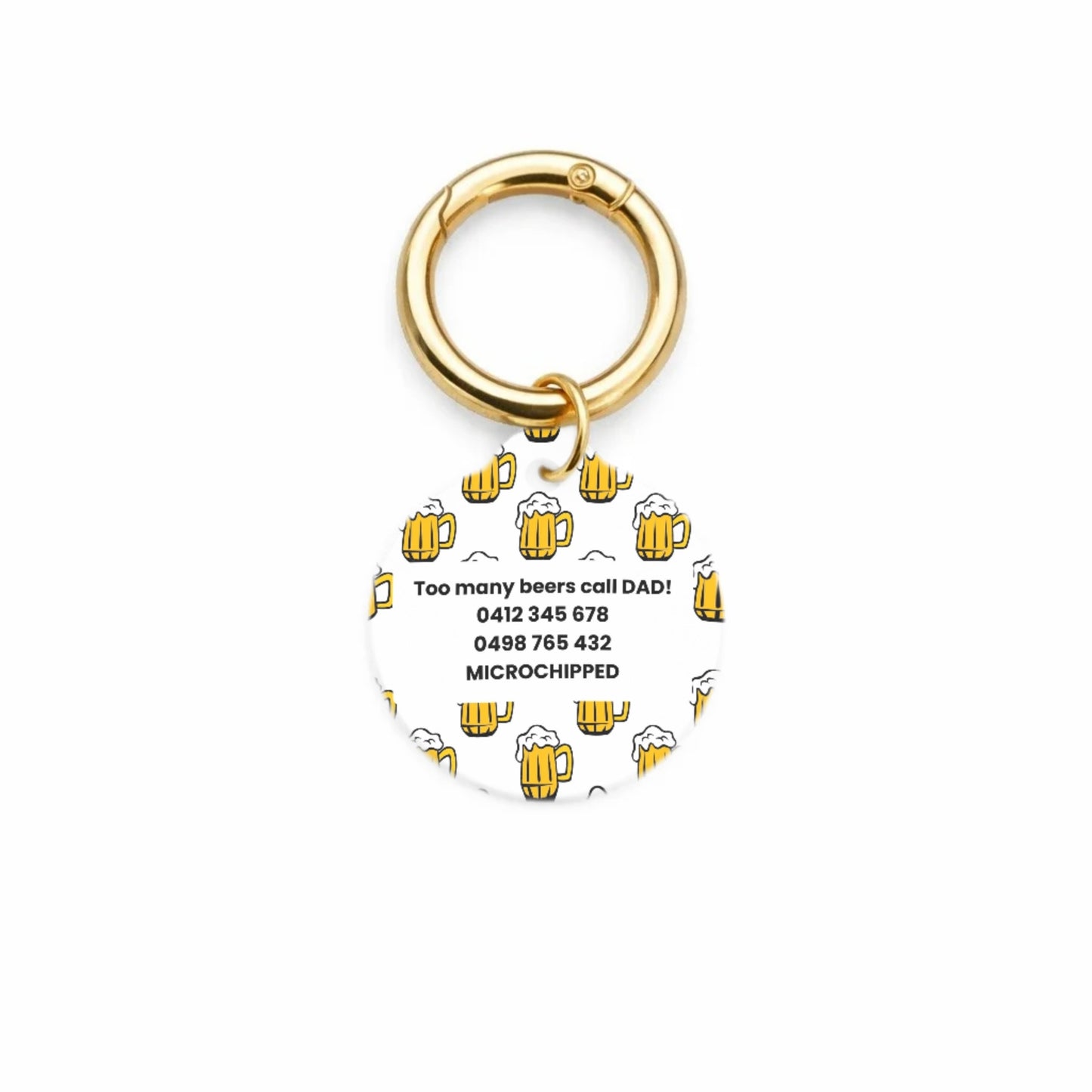 Cheers Pet ID Tag