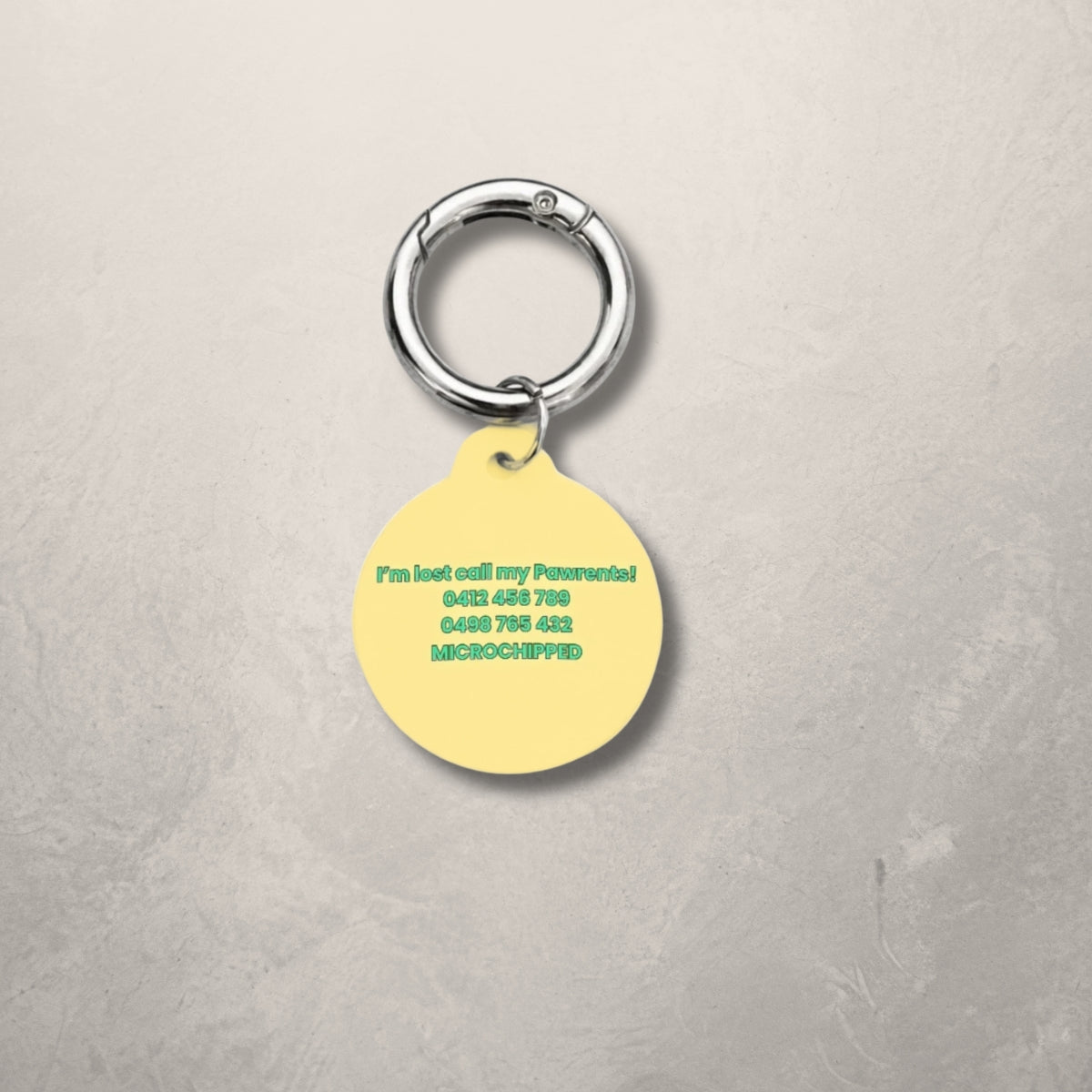 Spring Daisy Pet ID Tag