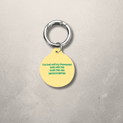 Spring Daisy Pet ID Tag