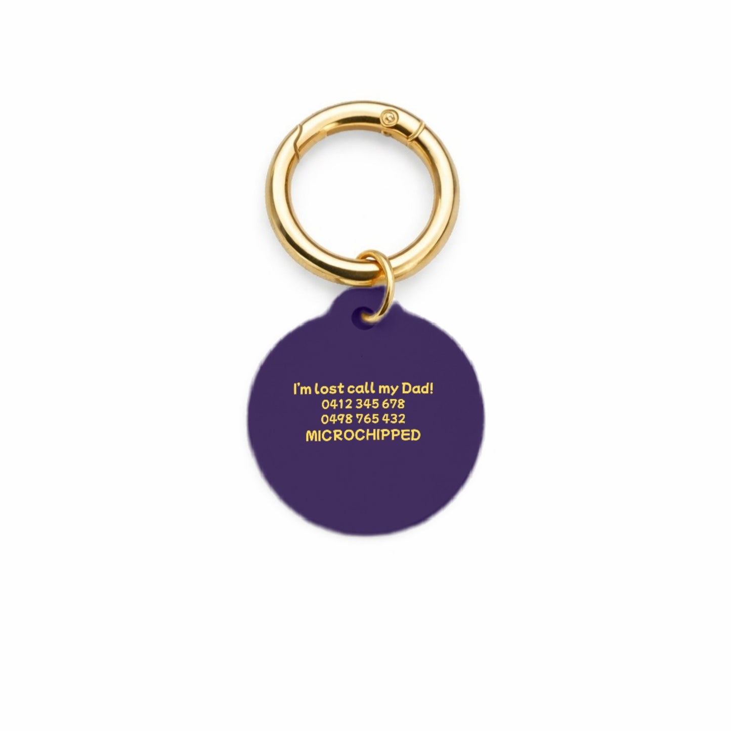 Good Vibes Pet ID Tag