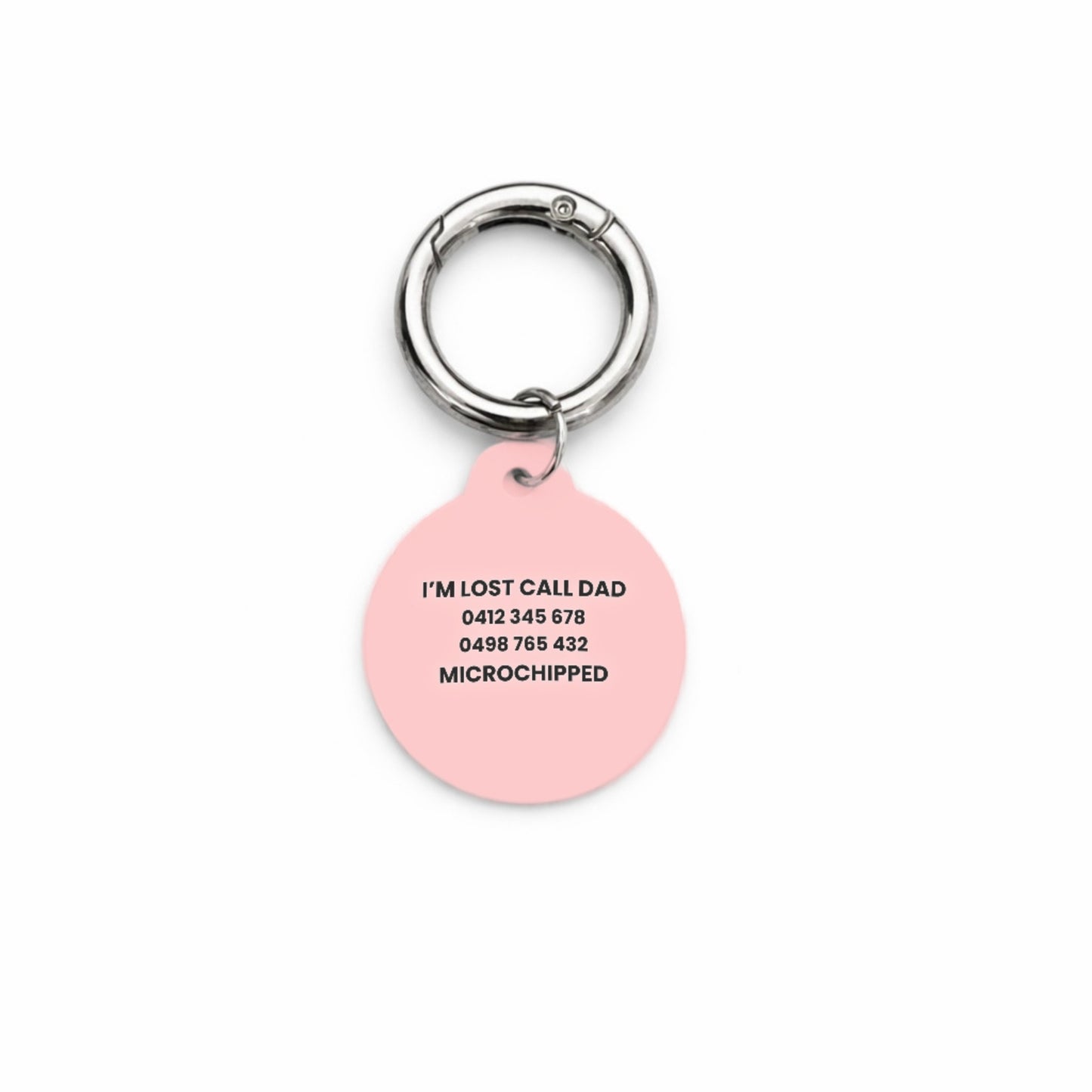 Donut Pet ID Tag