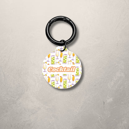 Cocktail Pet ID Tag