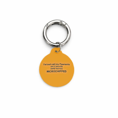 Ziggy Swirl Pet ID Tag