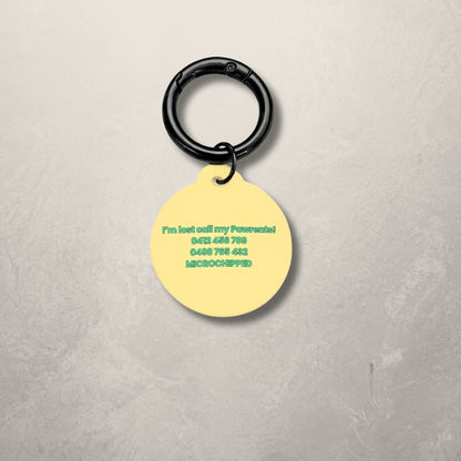 Spring Daisy Pet ID Tag