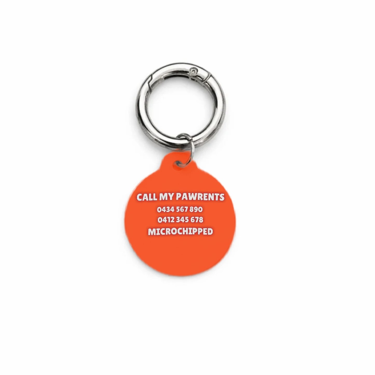 Wildflower Pet ID Tag