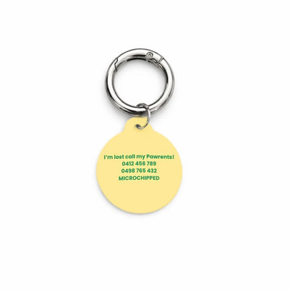 Spring Daisy Pet ID Tag