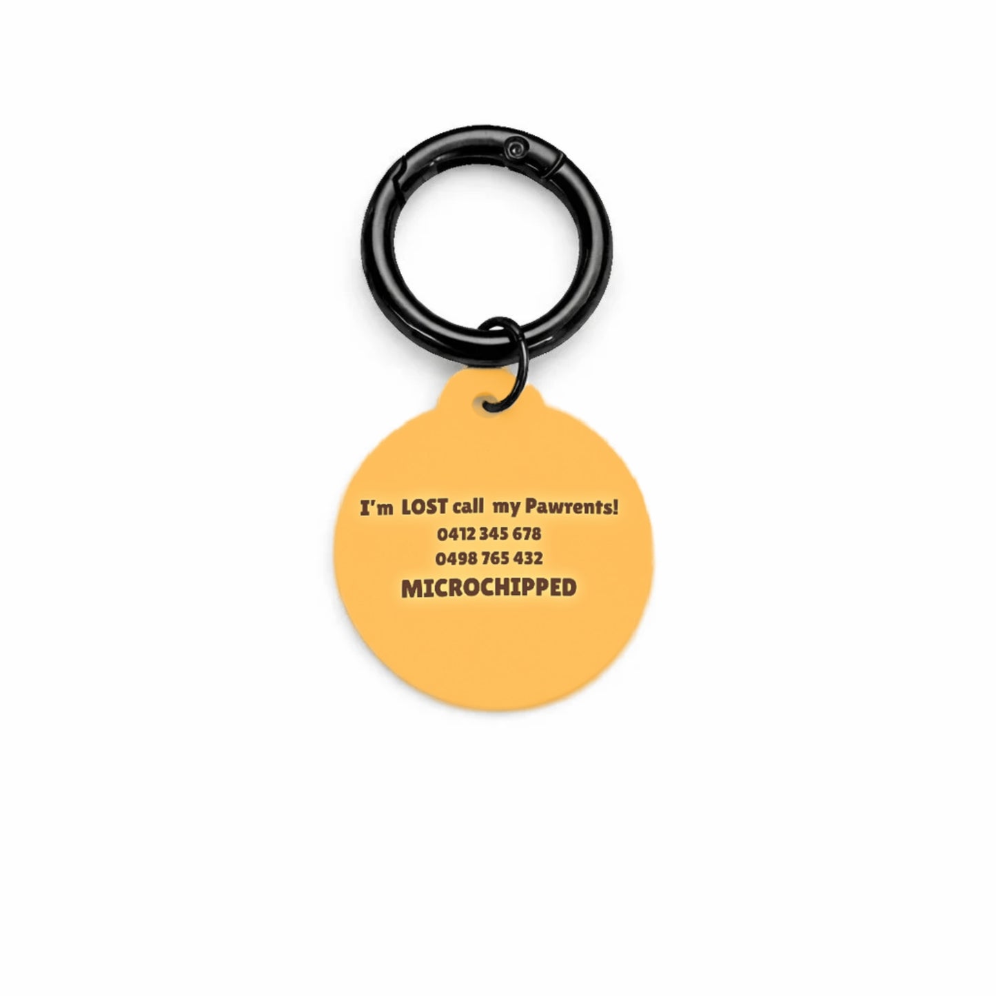 Cookie Pet ID Tag