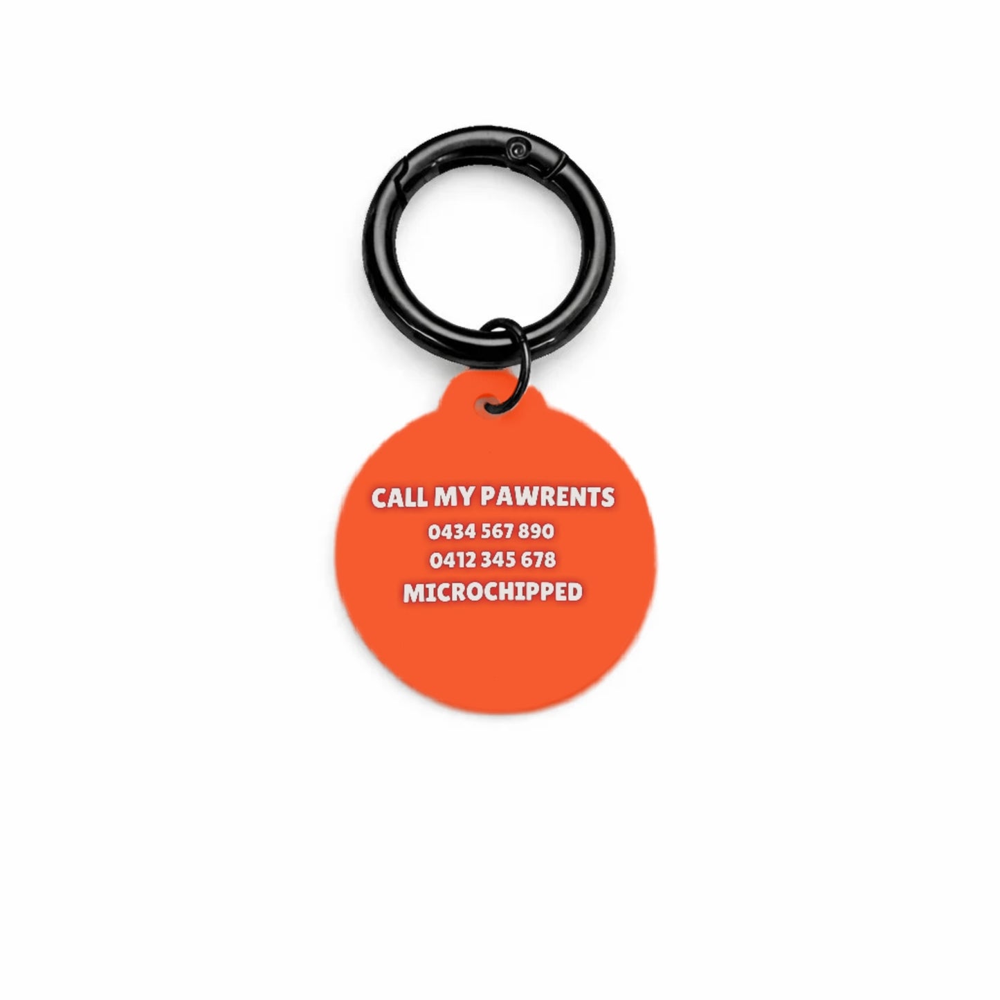 Wildflower Pet ID Tag