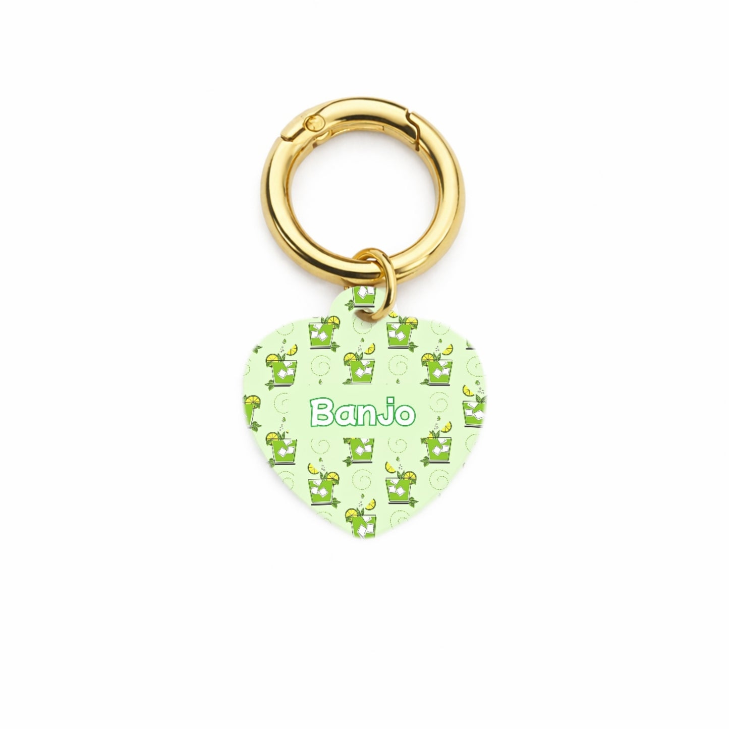 Minty Breeze Pet ID Tag