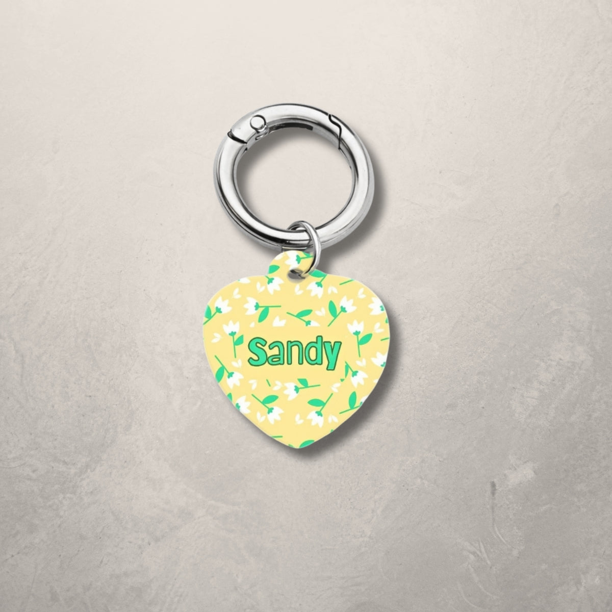 Spring Daisy Pet ID Tag
