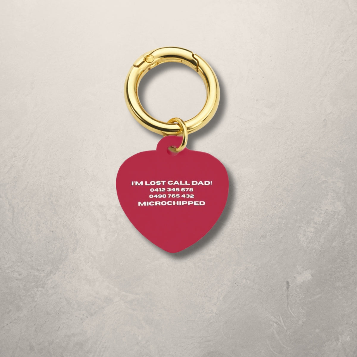 Berry Pop Pet ID Tag