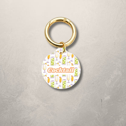 Cocktail Pet ID Tag