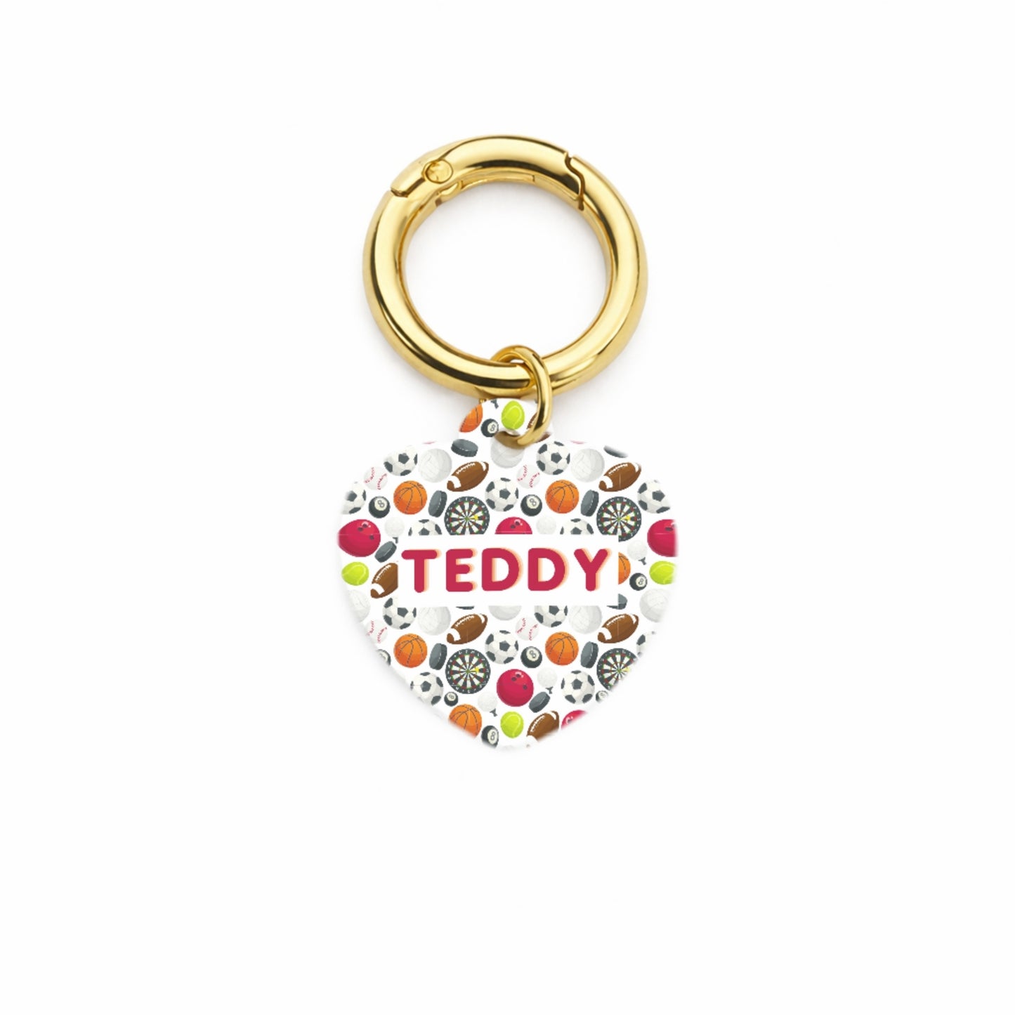 Sports Club Pet ID Tag