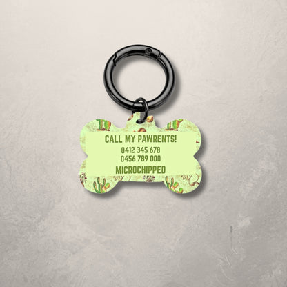Outlaw Pet ID Tag