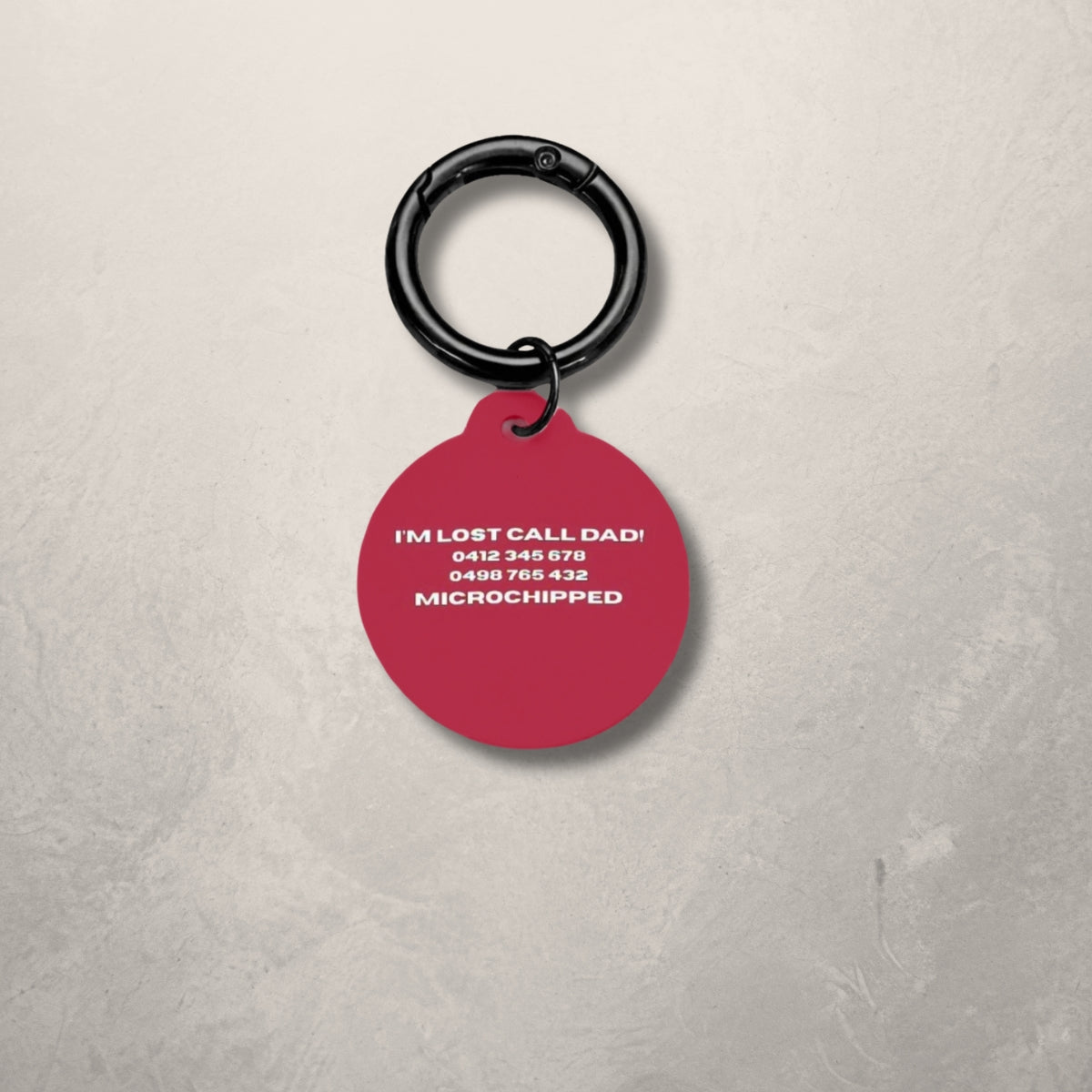 Berry Pop Pet ID Tag