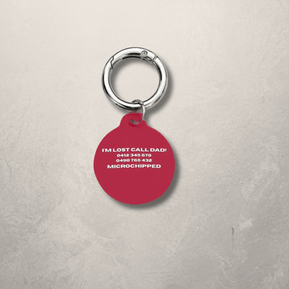 Berry Pop Pet ID Tag