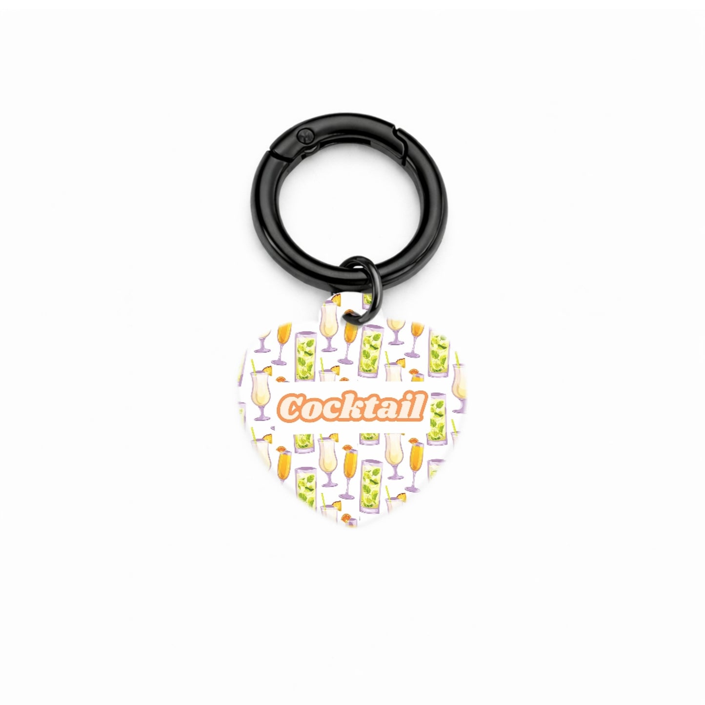 Cocktail Pet ID Tag