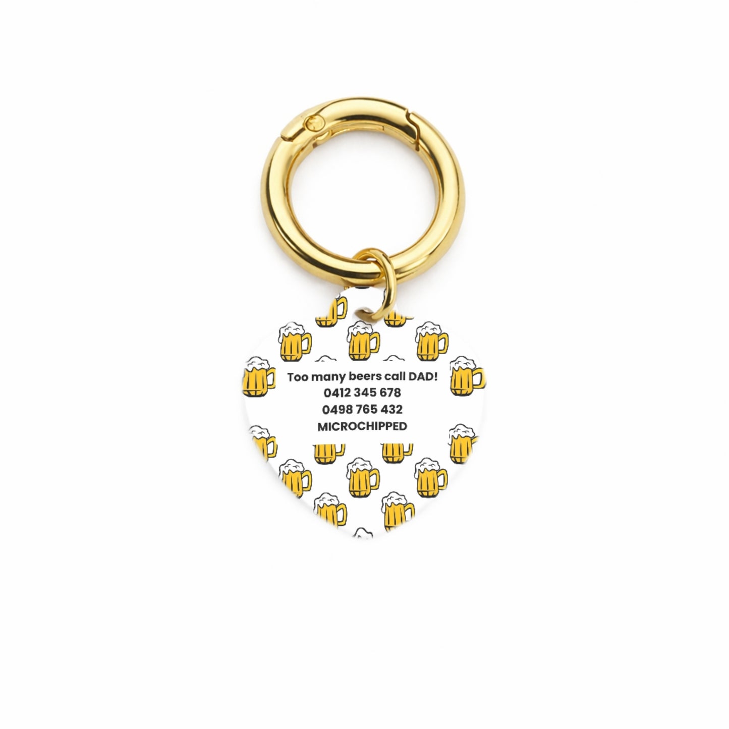 Cheers Pet ID Tag