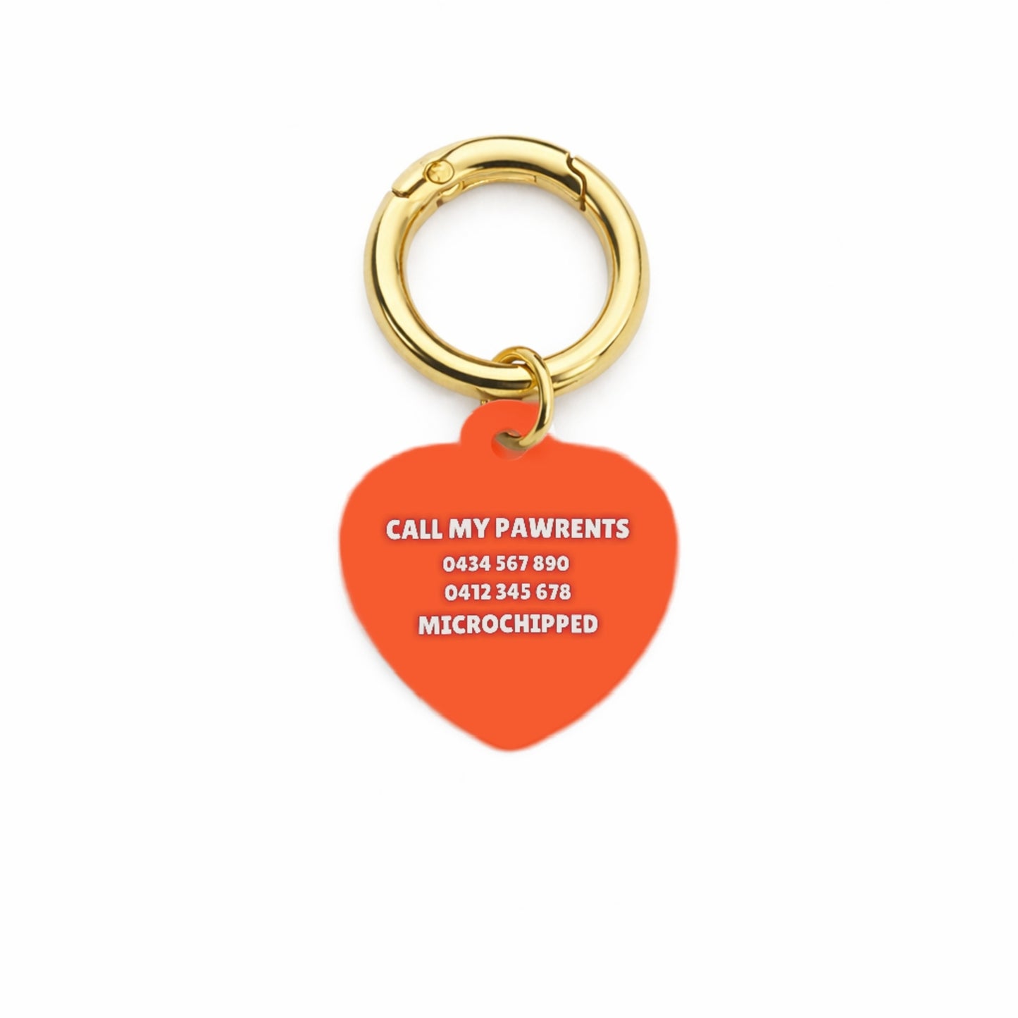 Wildflower Pet ID Tag