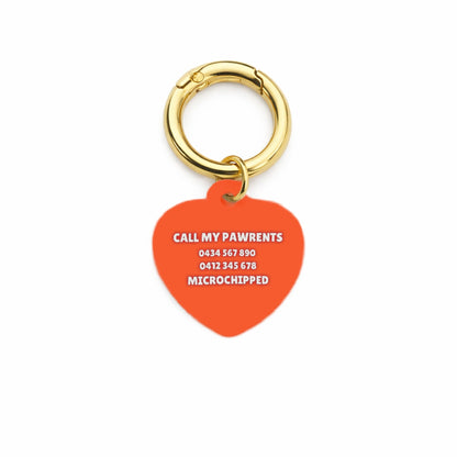 Wildflower Pet ID Tag