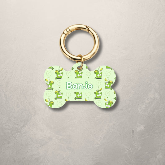 Minty Breeze Pet ID Tag