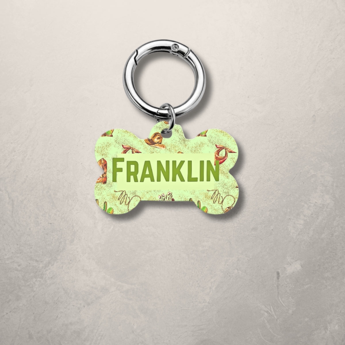 Outlaw Pet ID Tag