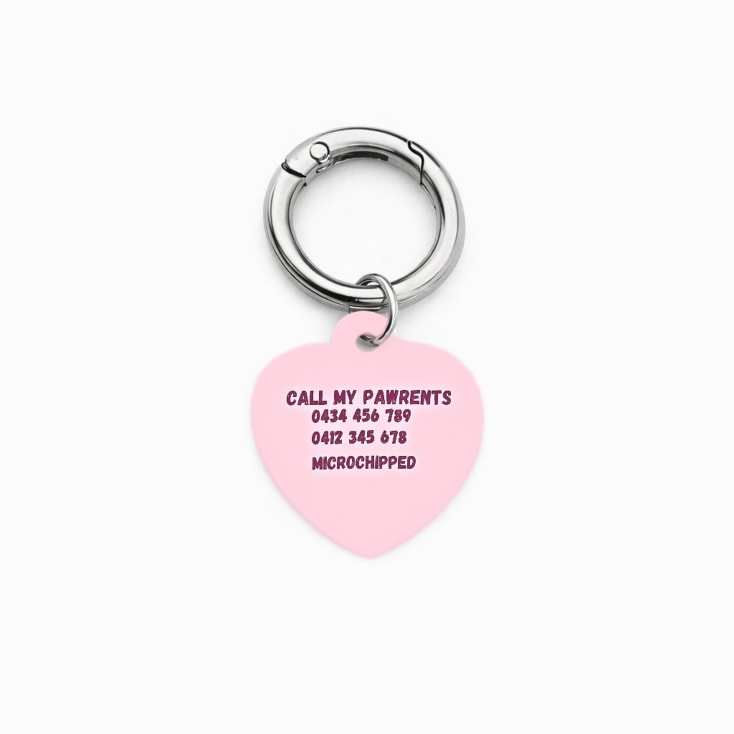 Pink Rodeo Pet ID Tag