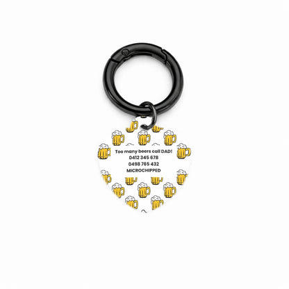 Cheers Pet ID Tag