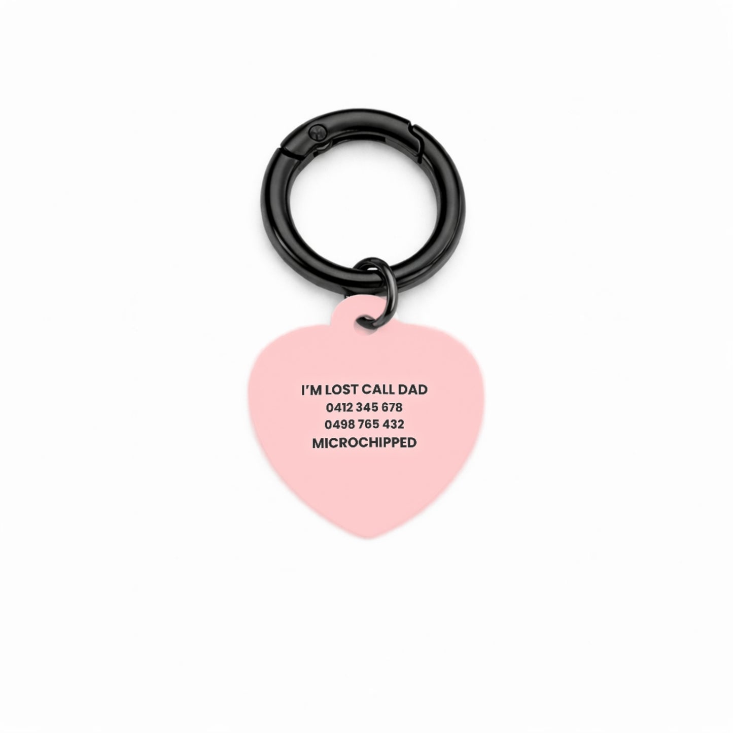Donut Pet ID Tag