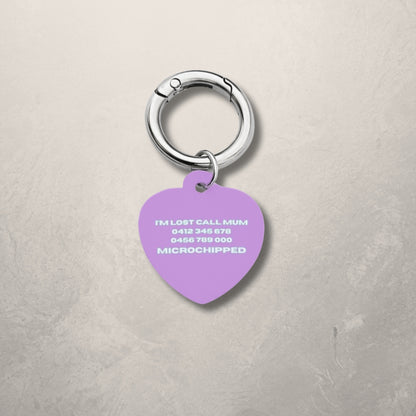 Pastel Tide Pet ID Tag