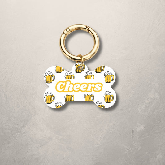 Cheers Pet ID Tag