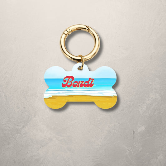 Bondi Beach Pet ID Tag