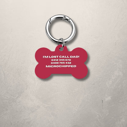 Berry Pop Pet ID Tag