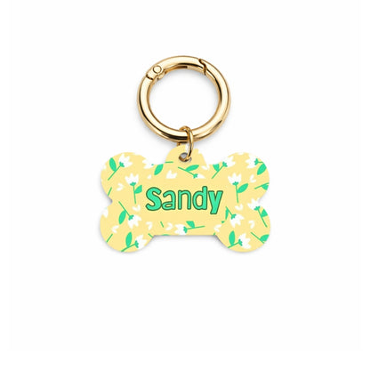 Spring Daisy Pet ID Tag