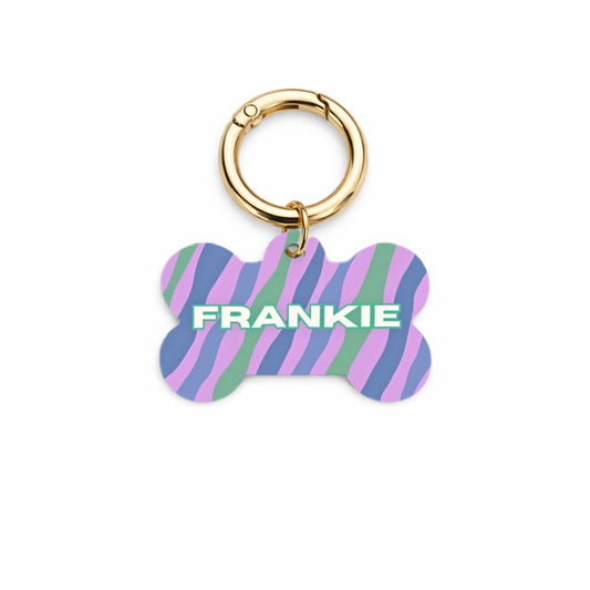 Pastel Tide Pet ID Tag