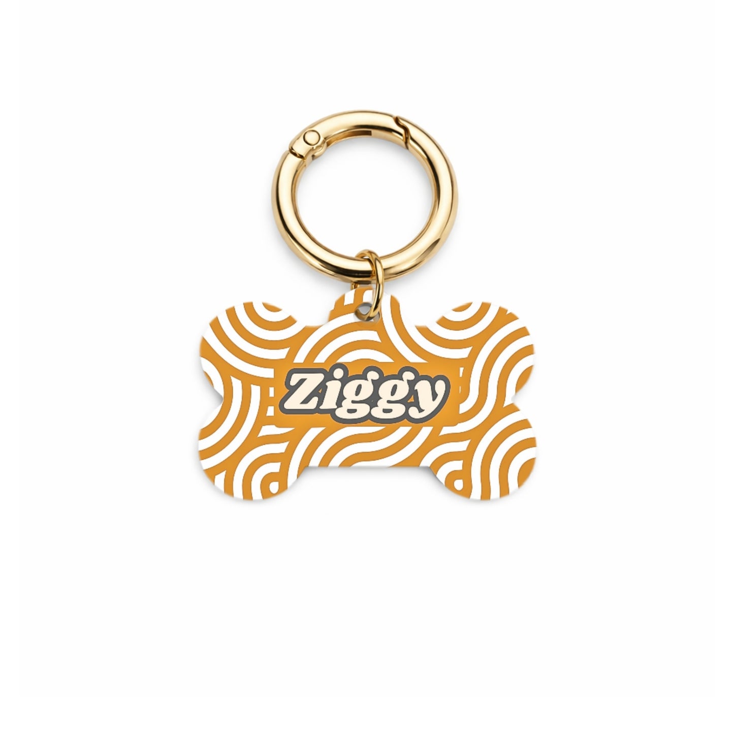 Ziggy Swirl Pet ID Tag