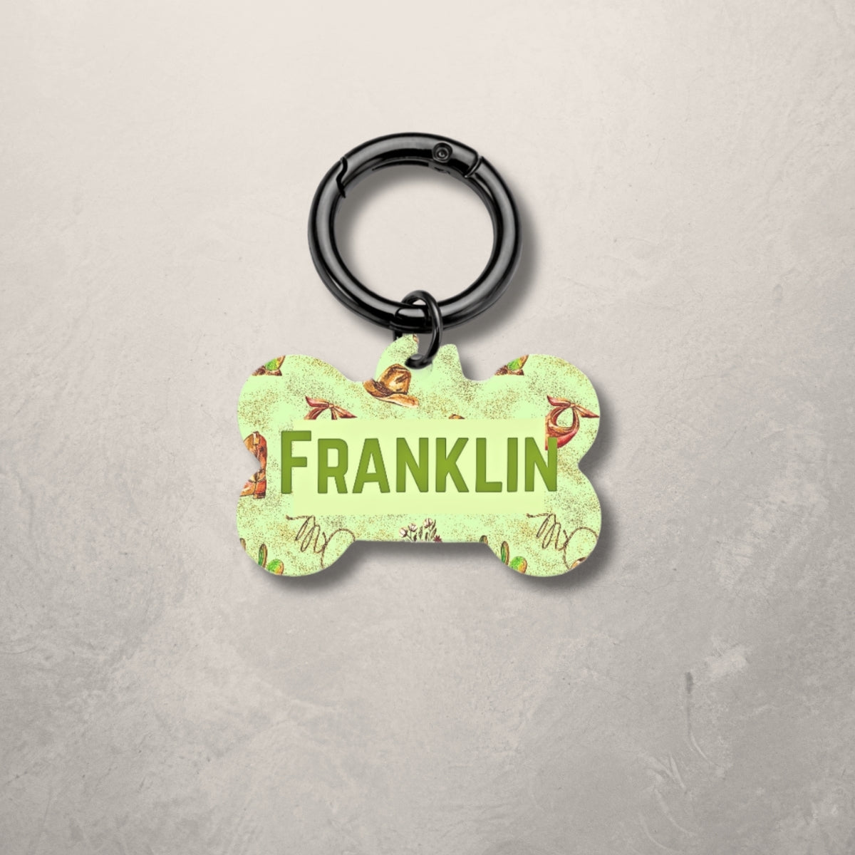 Outlaw Pet ID Tag