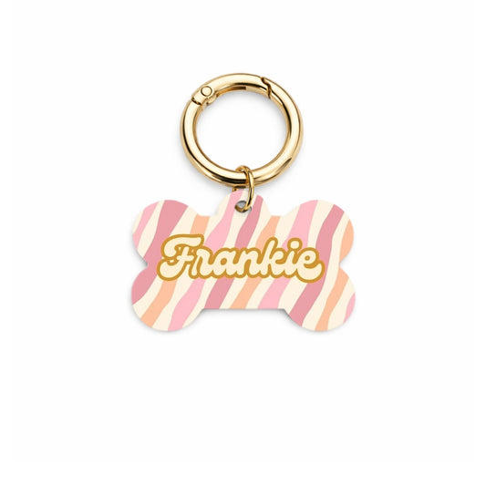 Peaches & Cream Pet ID Tag