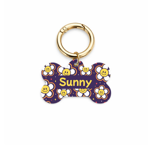 Good Vibes Pet ID Tag