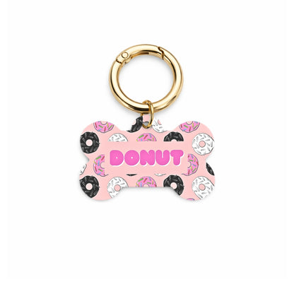 Donut Pet ID Tag