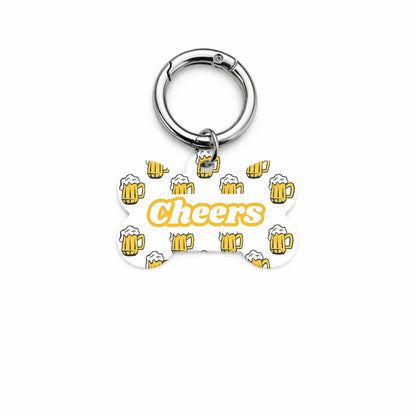 Cheers Pet ID Tag