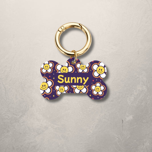 Good Vibes Pet ID Tag