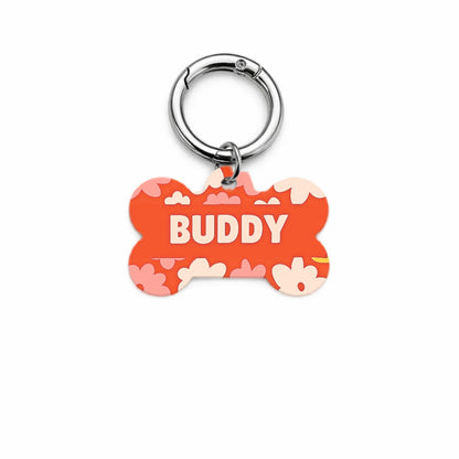 Wildflower Pet ID Tag