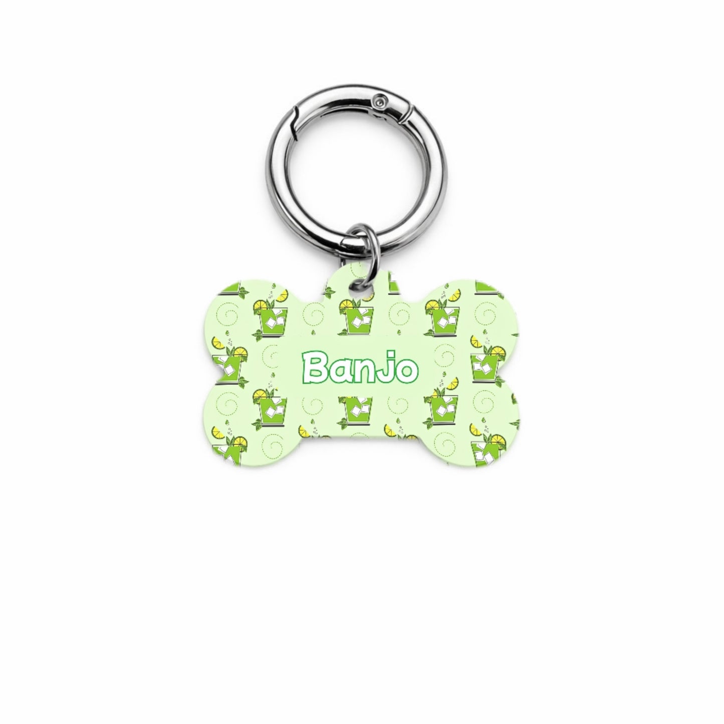 Minty Breeze Pet ID Tag