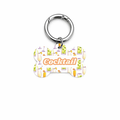 Cocktail Pet ID Tag